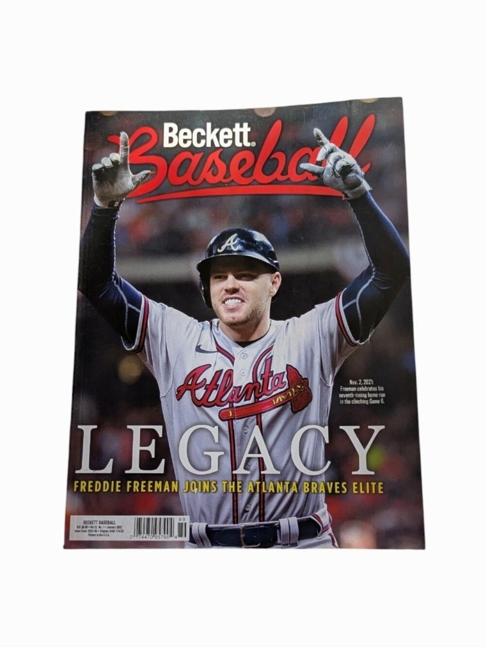 Beckett Baseball CardMagazine - Featuring Freddie Freeman